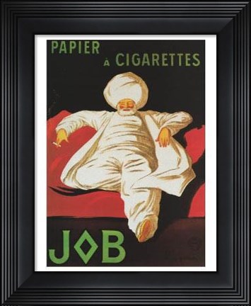 Framed Papier A Cigarettes - Job, 1912 Print