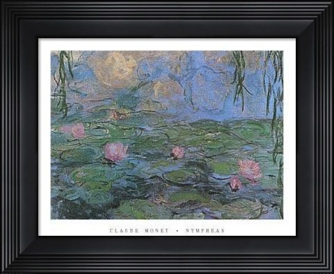 Framed Nympheas Print