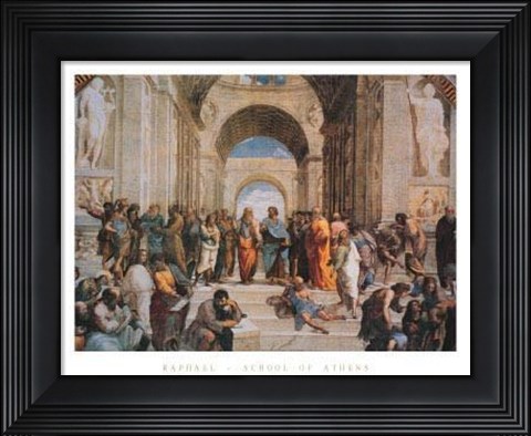 Framed School of Athens Print