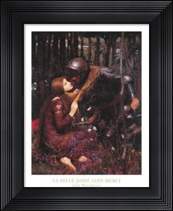 Framed La Belle Dame Sans Merci Print