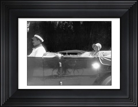 Framed Concours D&#39;elegance Automobile Print