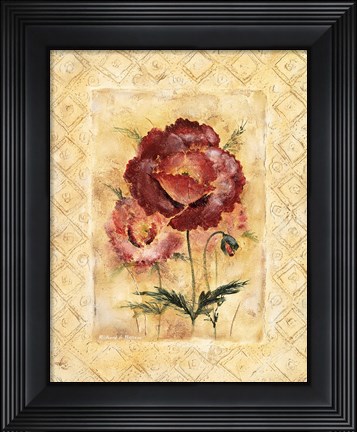 Framed Classic Camellia Print