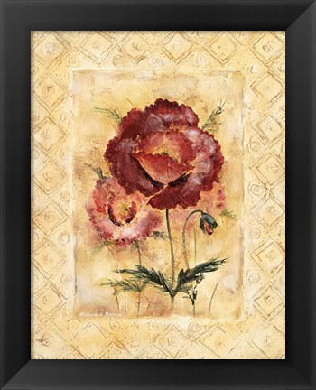 Framed Classic Camellia Print