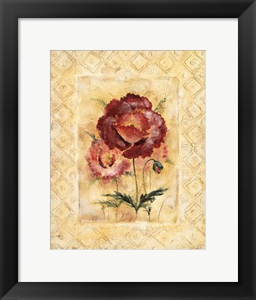 Framed Classic Camellia Print