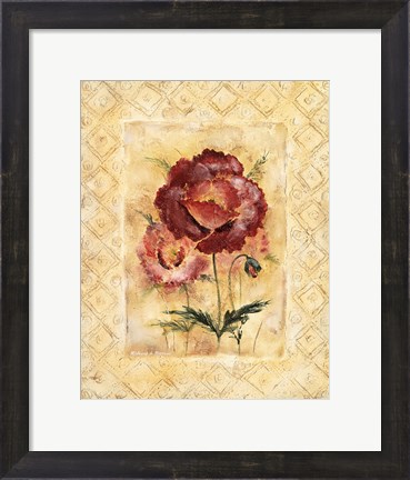 Framed Classic Camellia Print