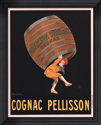 Framed Cognac Pellisson Print