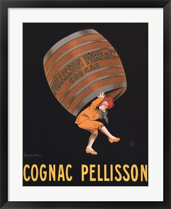 Framed Cognac Pellisson Print