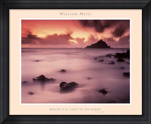 Framed Hana Coast Sunrise Print