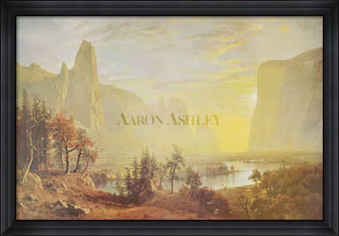 Framed Yosemite Valley Print