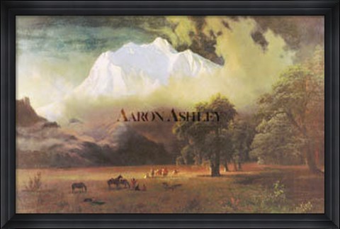 Framed Mount Adams, Washington Print