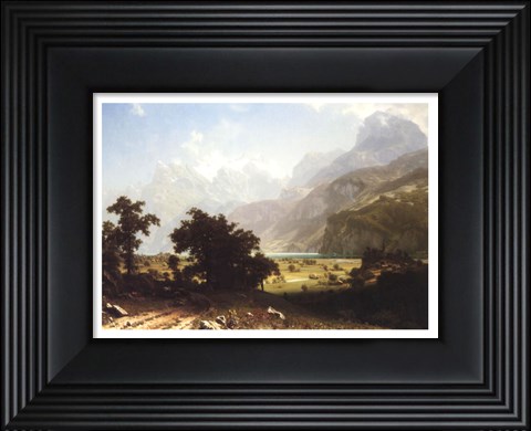Framed Lake Lucerne Print