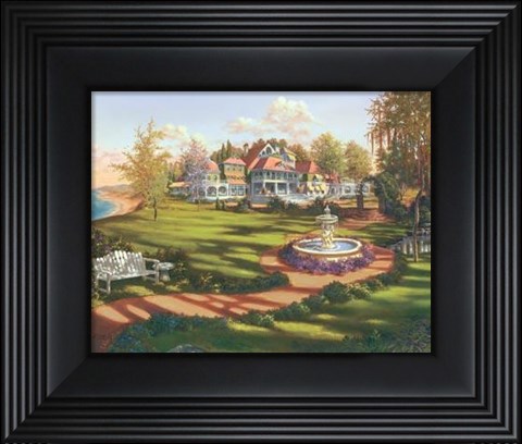 Framed Garden Cove Print