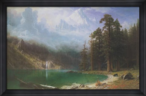 Framed Mount Corcoran Print