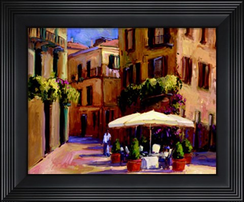Framed Cafe Bordeaux Print