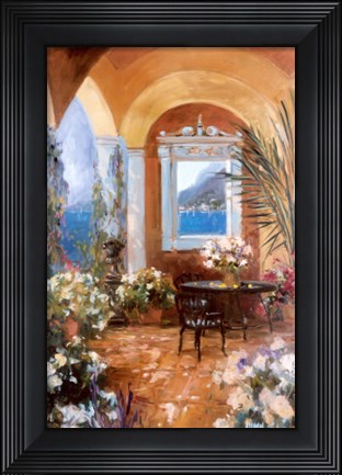 Framed Veranda II Print