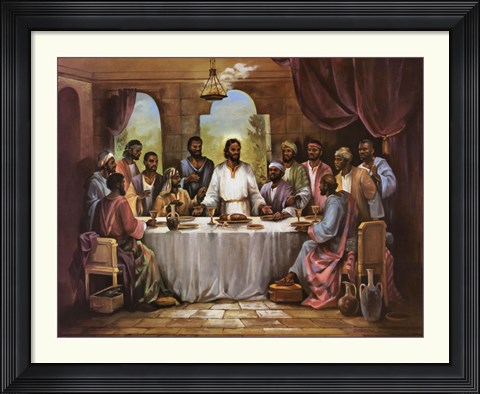 Framed Last Supper Print