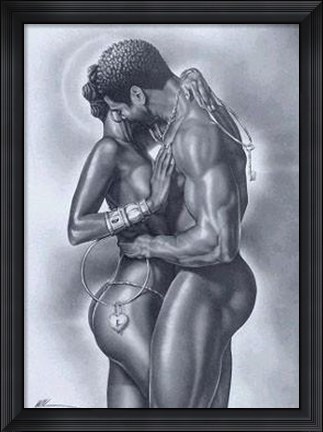 Framed Lock and Key X-Change Print