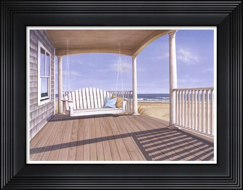 Framed Porch Swing Print