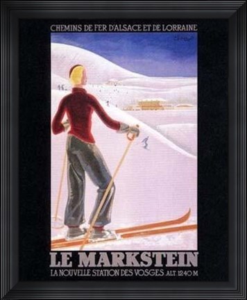 Framed Le Markstein Print