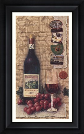Framed Zinfandel Print