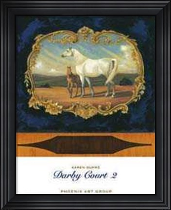 Framed Darby Court 2 Print