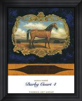 Framed Darby Court 4 Print