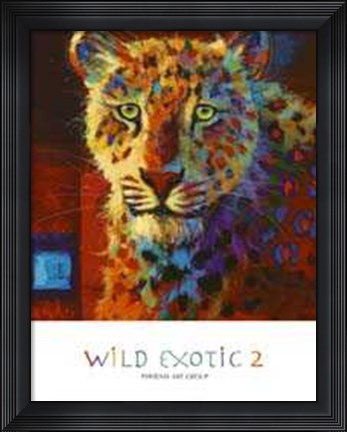 Framed Wild Exotic 2 Print