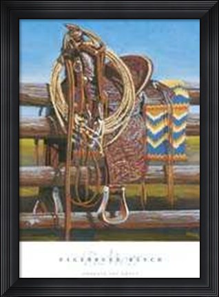 Framed Sagebrush Ranch Print