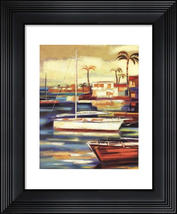 Framed Bay Breeze I Print