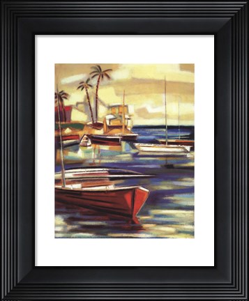 Framed Bay Breeze II Print