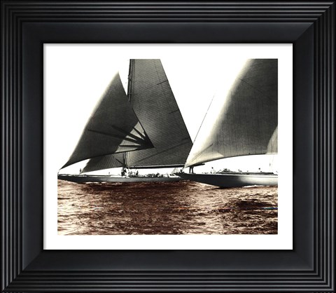 Framed Yankee Rainbow Print