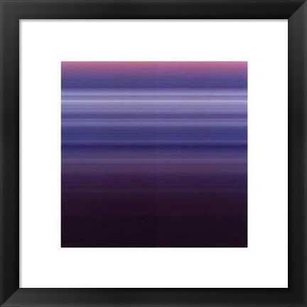 Framed Colorscape #5: Tranquility Print