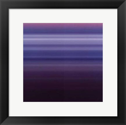 Framed Colorscape #5: Tranquility Print