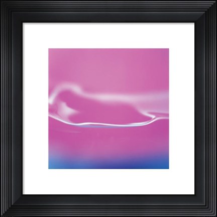 Framed Pink Abstract Print