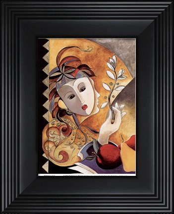 Framed Curious View I Print