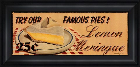 Framed Lemon Meringue Print