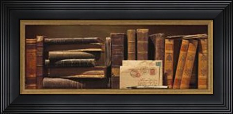 Framed Librairie I Print