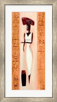 Framed Nubile Nubian I Print