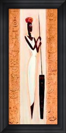 Framed Nubile Nubian II Print