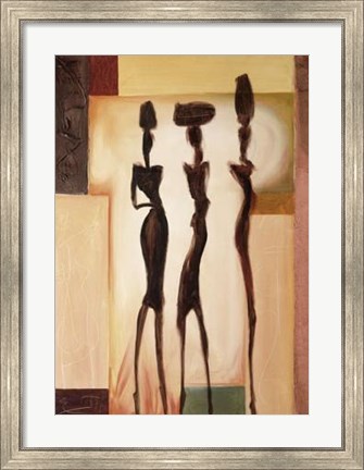 Framed Island Ladies II Print