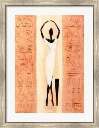 Framed Harvest Dance II Print