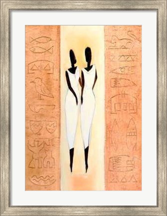 Framed Harvest Dance I Print