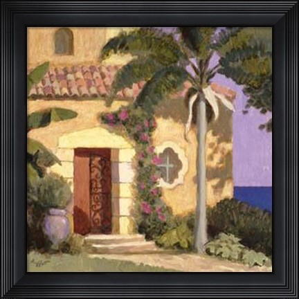 Framed Calle Ensenada Print