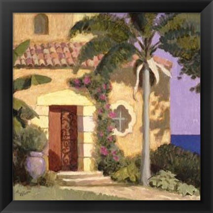 Framed Calle Ensenada Print