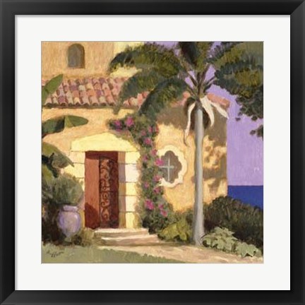 Framed Calle Ensenada Print