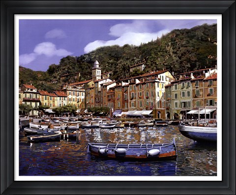 Framed Portofino Print