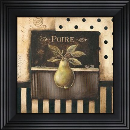 Framed Poire - Square Print