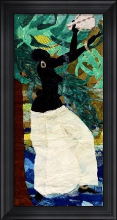 Framed Flow Waters Seep Print