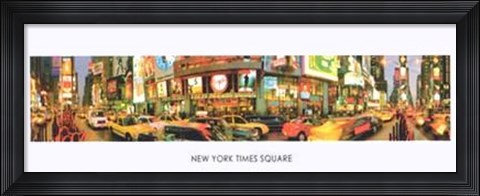 Framed New York, Times Square Print