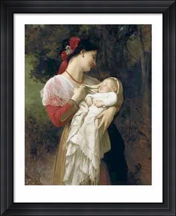 Framed Mother And Child Print